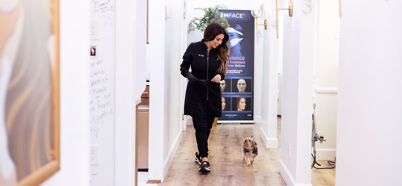 Dr. Vida at the Vida Dentistry studio